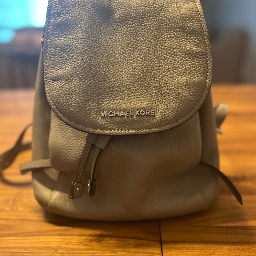 Michael Kors Medium Riley Leather Backpack - image 2